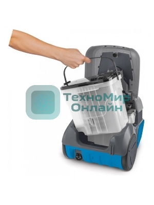 Пылесос Zelmer ZVC9130M W&D AQUALEON голубой/белый, 2100 Вт, уборка сухая/влажная