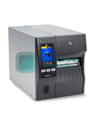 Принтер этикеток термотрансферный коммерческий Zebra TT ZT411 203 dpi, 356 мм/сек, USB, RS-232, Ethernet, USB Host, Bluetooth, серый/черный