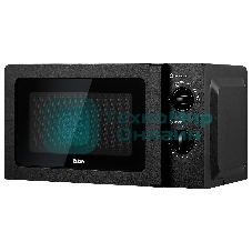 Микроволновая печь BBK 20MWS-747M/B черный, 20 л, 700 Вт, переключатели - поворотный механизм