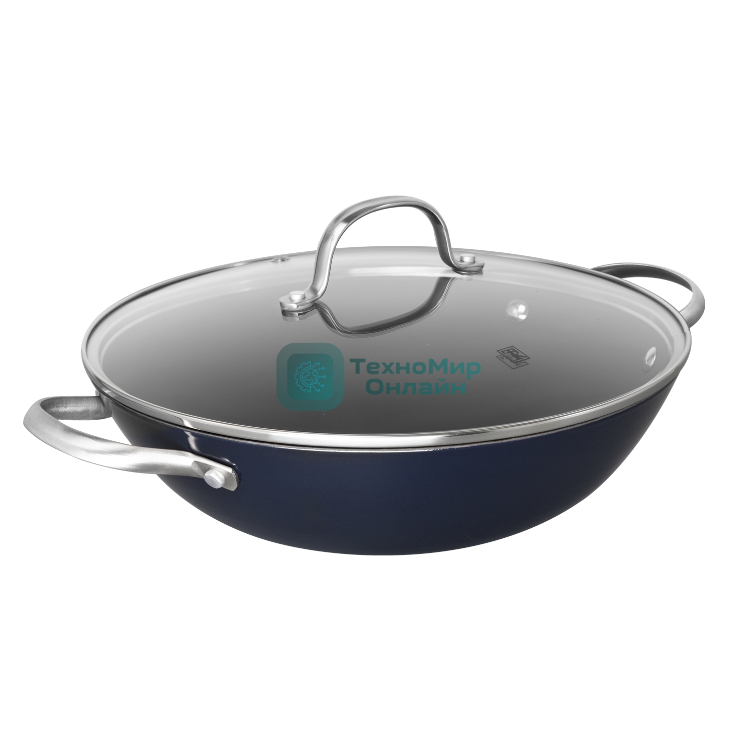 Сковорода Вок чугунная с крышкой TalleR TR-44915 28 см