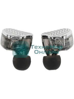 Проводные наушники FiiO JH3 черный, внутриканальные, (jack 3.5 мм), съемный кабель