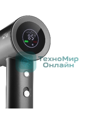 Фен LEONORD LE-1214 черный, 1800 Вт, ионизация