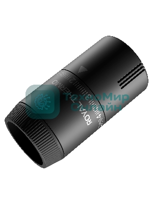 Термоголовка жидкостная Royal Thermo Design М30х1,5 (черный)