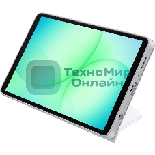 Чехол Samsung для Samsung Galaxy Tab A11 Book Cover поликарбонат/полиуретан белый (EF-BX130PWEGRU)
