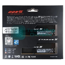 Оперативная память Patriot Viper Xtreme 5, DDR5, 48GB (2x24GB), 7600MHz, CL36, DIMM, с радиаторами, черный