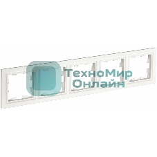 Рамка 5-местная IEK BRITE РУ-5-БрБ (BR-M52-K01) белый