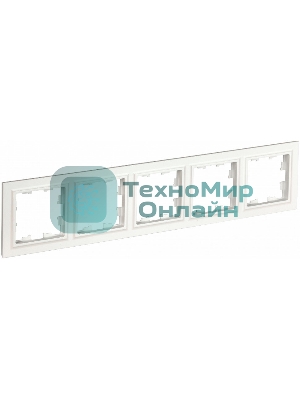 Рамка 5-местная IEK BRITE РУ-5-БрБ (BR-M52-K01) белый
