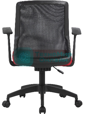 Кресло Cactus CS-MC222-BKRD черный, сетка