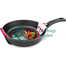Сковорода НЕВА-МЕТАЛЛ L 08124i литая 24 см