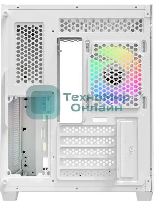 Компьютерный корпус Ocypus Iota C50 WH Curve ARGB Digital (Iota-C50-WHD300CD-GL)
