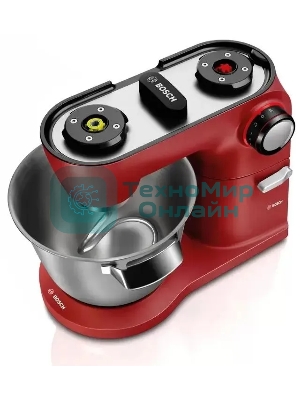 Кухонная машина Bosch MUM9A66R00 планетар.вращ. 1600Вт красный