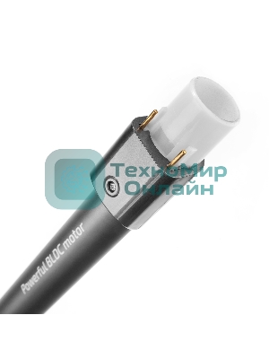 Пылесос вертикальный BRAYER BR4262 черный/желтый, питание от аккумулятора, 180 Вт, уборка сухая, пылесборник 1 л