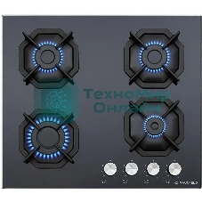 Газовая варочная панель Maunfeld EGHG.64.2CB\G черный