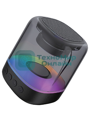 Акустическая система QUMO Plasma mini ВТ 0081 3 ВТ объемное звучание RGb