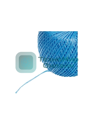 Шпагат полипропиленовый Сибртех 1200 текс, 1,7 мм, L 400 м, синий