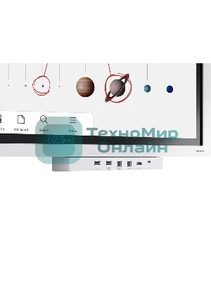 Панель Samsung WM65B Flip Chart Pro белый, 65 