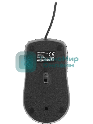 Комплект клавиатура+мышь Defender York C-777 проводной, USB, 1000 DPI, чёрный