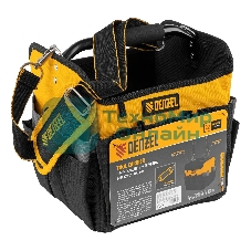 Переноска для инструмента Denzel 260х240х300 мм, 22 кармана, наплечный ремень