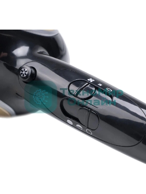 Фен Galaxy GL 4316 черный/золотистый, 2200 Вт