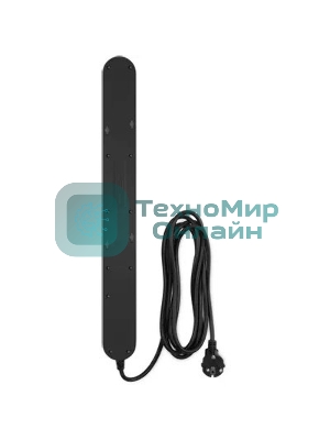 Сетевой фильтр Ippon NF-EU-3-10 3 м, 6 розеток, черный, коробка