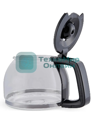 Кофеварка капельная Domfy metal DSM-CM301 1000Вт черный/серебристый