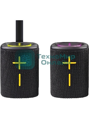 Колонка портативная Defender Union black (20Вт, 2.0 стерео, Bluetooth, питание от аккумулятора)