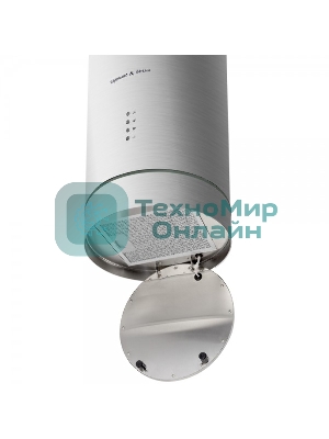 Вытяжка каминная Zigmund & Shtain K 013.4 S нержавеющая сталь, 38 см, 1200 куб. м/ч, 74 дБ