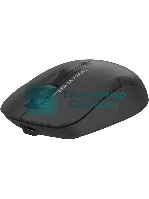 Мышь беспроводная A4Tech Fstyler FG15C Air2 черный, 1200 dpi, радиоканал, USB, кнопки - 3