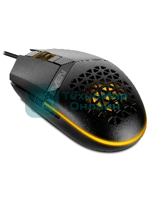 Мышь проводная SVEN RX-G735 черный, 4000 dpi, USB, кнопки - 6