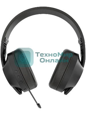 Гарнитура Acer OHR400 чёрный, беспроводная + проводная, USB/mini jack 3.5 мм, до 45 ч, подсветка