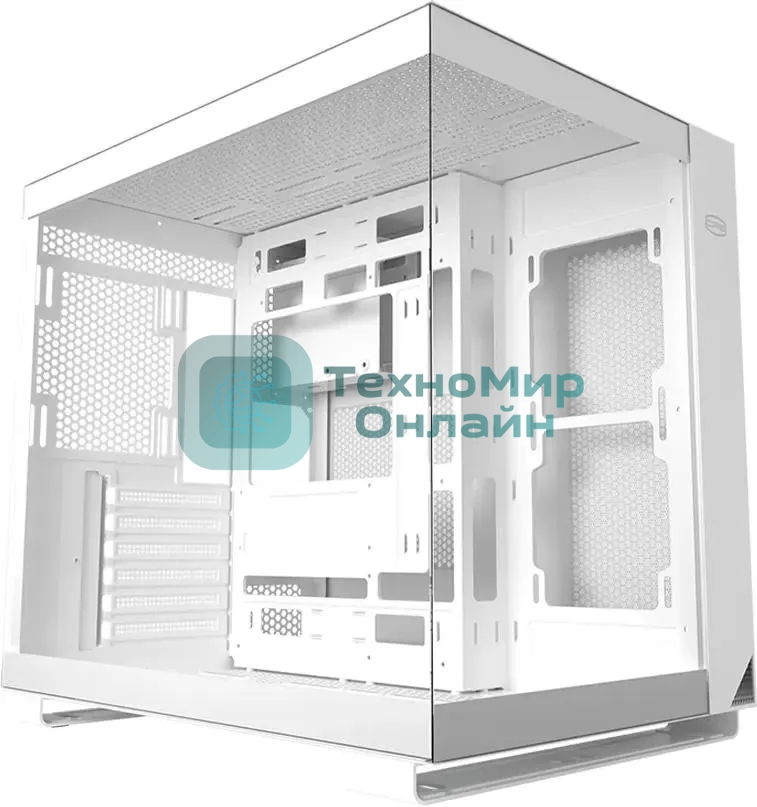 Компьютерный корпус PcCooler C3 T500 WH белый без БП ATX 2xUSB 3.0 1xUSB3.1 audio bott PSU