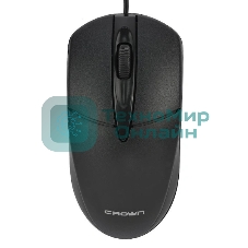 Мышь проводная CROWN CMM-130 черный