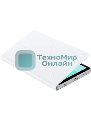 Чехол Samsung для Samsung Galaxy Tab A11 Book Cover поликарбонат/полиуретан белый (EF-BX130PWEGRU)