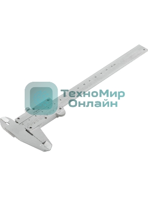 Штангенциркуль нониусный FIT 19840 серебристый пластиковый футляр