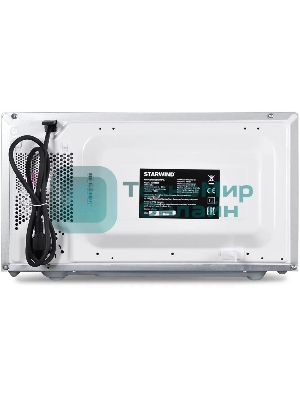 Микроволновая печь Starwind SMW2820 серебристый/черный, 20 л, 700 Вт, переключатели - сенсор