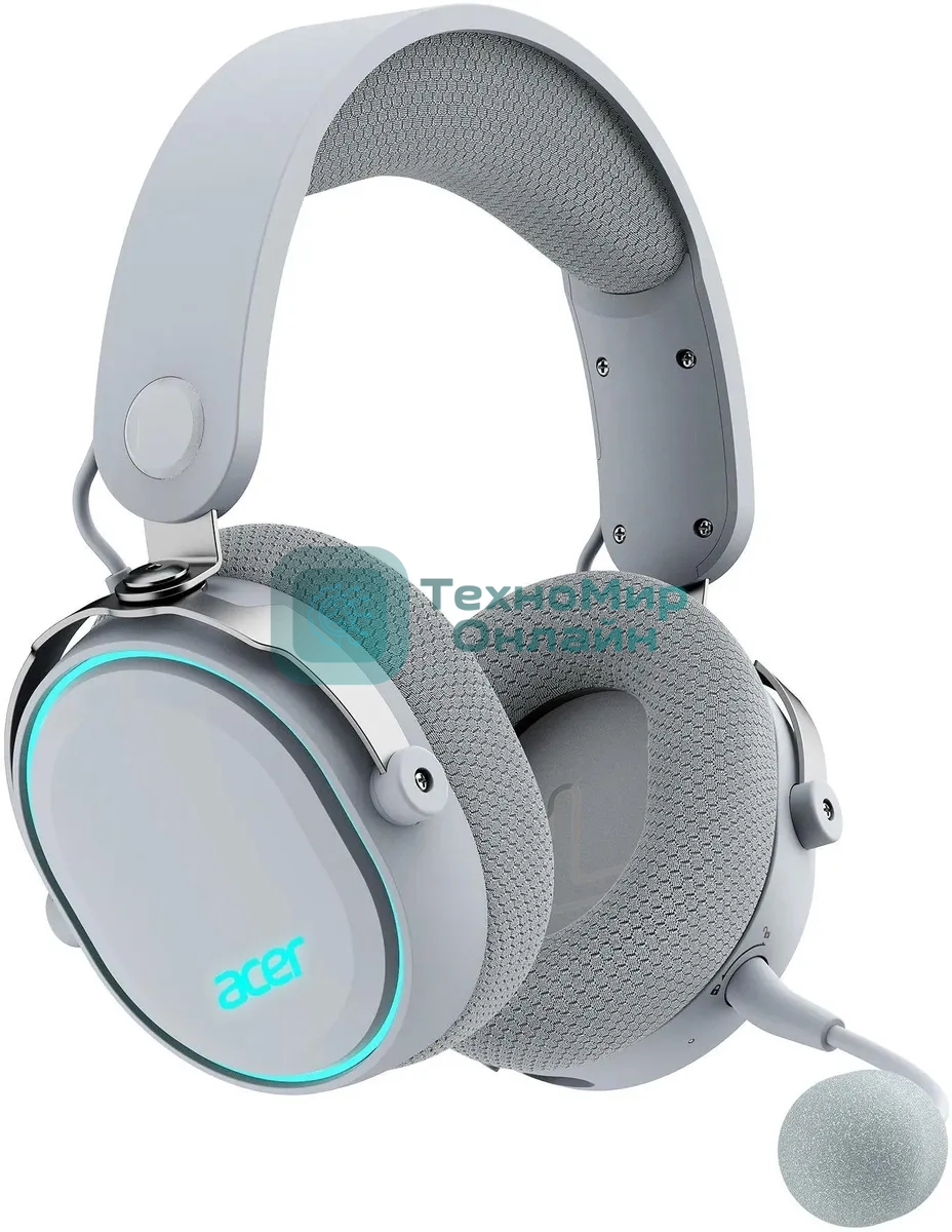 Гарнитура беспроводная с микрофоном Acer OHR303 белый мониторные BT/Radio оголовье (ZL.HDSEE.00A)