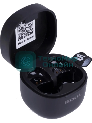Наушники TWS SOUL ST-XX матовый черный, внутриканальные, Bluetooth