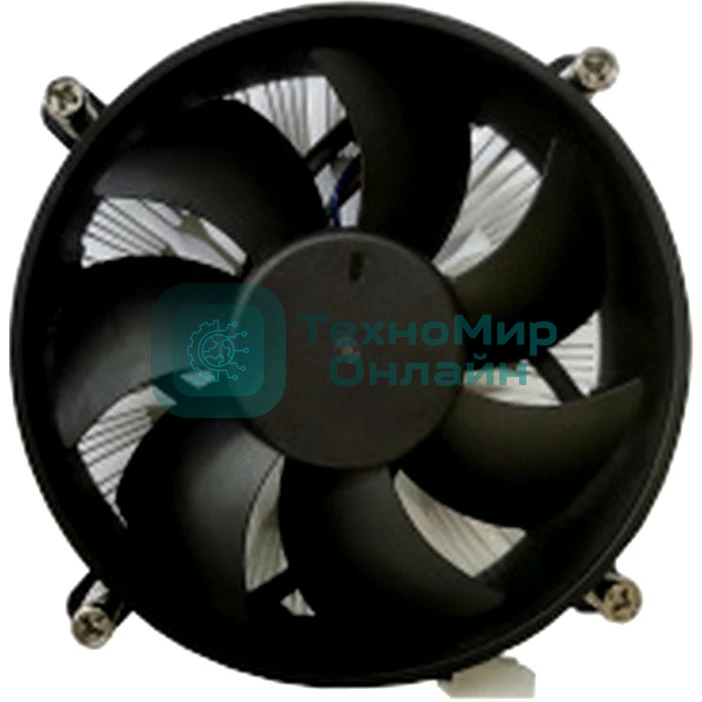 Кулер для процессора Alseye AS-GH1700P-25AC серебристый, 90 мм, алюминий, 4200 об/мин, 33 дБ, 4 pin, 125 Вт, 45 мм