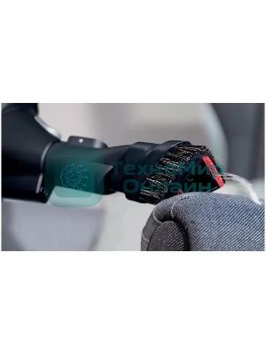 Пылесос вертикальный Bosch BCS711PET черный/красный, питание от аккумулятора, 18 Вт, уборка сухая, пылесборник контейнер 0.3 л