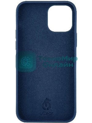 Чехол (клип-кейс) UBEAR Touch Case, для Apple iPhone 12 mini, темно-синий cs61db54th-i20