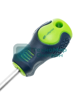 Отвертка Сибртех PH2 х 38 мм, CrV, двухкомпонентная рукоятка