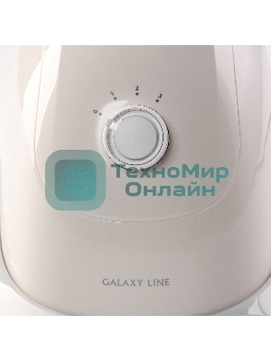 Отпариватель Galaxy Line GL 6212 бежевый, 1800 Вт, 37 г/мин, 1000 мл