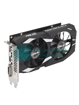 Видеокарта Asus DUAL-RTX 3050-O6G NVIDIA GeForce RTX 3050 6Gb 96bit GDDR6 PCI-E 4.0 1507/14000 DVIx1 HDMIx1 DPx1 HDCP Ret