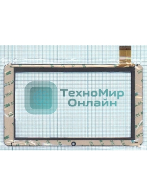 Сенсорное стекло (тачскрин) TPC-51072 V3.0, черное
