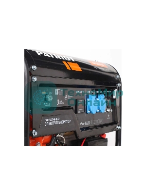 Электрогенератор бензиновый Patriot GP 3810LE, 3 кВт, 67 дБ, 49 кг