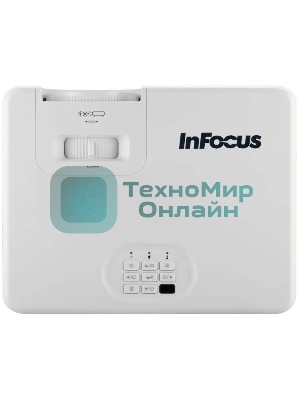 Лазерный проектор InFocus [IN1008SL] DLP, FullHD, 4500 lm, 3 500 000:1, 1.481.62:1, HDMI x2 (1.4, 2.0), VGA in/out x1, RS232 x1, Audio out, USB-A x1 (питание), 1х15w, 2,9 кг, белый