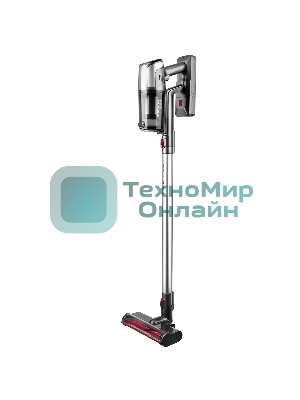Пылесос вертикальный BRAYER BR4265 серый, питание от аккумулятора, 320 Вт, уборка сухая, пылесборник 0.5 л