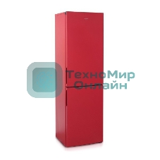 Холодильник Бирюса H6149 красный двухкамерный 245/135 л морозилка снизу, автоматическое оттаивание