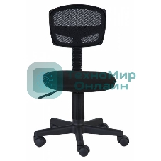 Кресло Бюрократ CH-299NX/15-21 черный, сетка, 120 кг, механизм качания