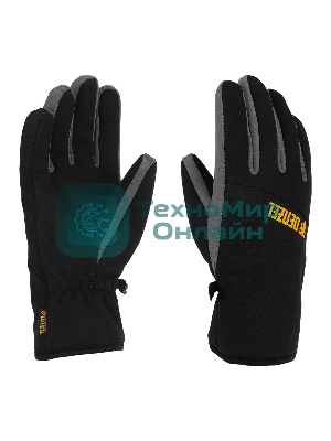 Перчатки универсальные Denzel 68090 двойные, работа с сенсорным экраном, размер 9